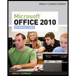 Microsoft Office 2010: Introductory