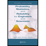 Probability, Statistics, and Reliability for Engineers and Scientists