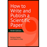 How to Write and Publish a Scientific Paper