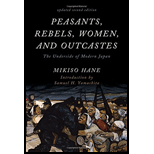 Peasants, Rebels, Women, and Outcastes: The Underside of Modern Japan