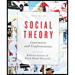 Social Theory: Continuity and Confrontation: A Reader