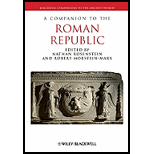 COMPANION TO THE ROMAN REPUBLIC