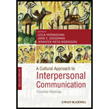 Cultural Approach to Interpersonal Communication