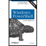 Windows Powershell Pocket Reference