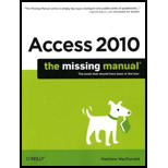 Access 2010: Missing Manual (Paperback)