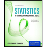 Statistics In Criminology And Criminal Justice - Text Only