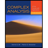 Complex Analysis: First Course With Application