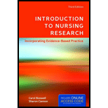Introduction to Nursing Research - With Access