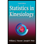 Statistics in Kinesiology