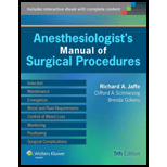 Anesthesiologist's Manual of Surgical Procedures - With Online Access Code