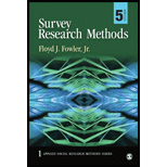 Survey Research Methods, Volume 1