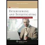 Interviewing and Investigating