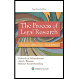 Process of Legal Research: Practices and Resources