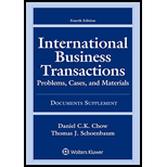 International Business Trasactions - Document Supplement