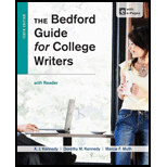 Bedford Guide for College Writers (Paperback)
