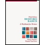 Bedford Basics: Workbook for Writers, Reprint