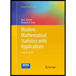 Modern Mathematical Statistics with Applications (Hardback)