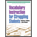 Vocabulary Instructor's for Struggling Students