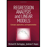 Regression Analysis and Linear Models
