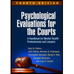 Psychological Evaluations for Courts