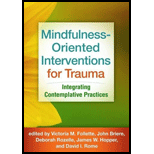 Mindfulness-Oriented Interventions for Trauma
