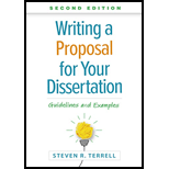 Writing a Proposal for Your Dissertation