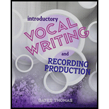 Introductory Vocal Writing and Recording Production