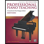 Professional Piano Teaching, Volume 1