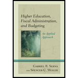 Higher Education, Fiscal Administration, and Budgeting: An Applied Approach