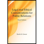 Legal and Ethical Considerations for Public Relations