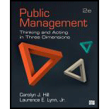 Public Management: Thinking and Acting in Three Dimensions