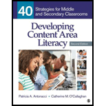 Developing Content Area Literacy