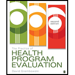 Practice of Health Program Evaluation