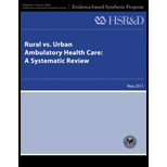 Rural Vs. Urban Ambulatory Health Care