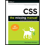 Css: Missing Manual
