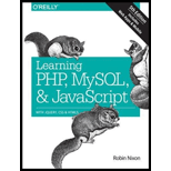 Learning PHP, MySQL and JavaScript: With jQuery, CSS and HTML5