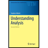 Understanding Analysis