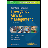 Walls Manual of Emergency Airway Management - With Access