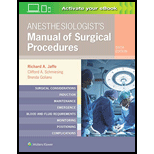 Anesthesiologist's Manual of Surgical Procedures - With Code