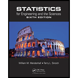 Statistics for Engineering and Sciences