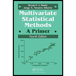 Multivariate Statistical Methods