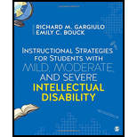 Instructional Strategies for Students With Mild, Moderate, and Severe Intellectual Disability