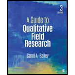 Guide to Qualitative Field Research