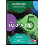 Formative 5: Everyday Assessment Techniques for Every Math Classroom