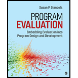 Program Evaluation: Embedding Evaluation into Program Design and Development