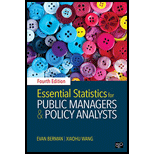 Essential Statistics for Public Managers and Policy Analysts