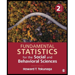 Fundamental Statistics for the Social and Behavioral Sciences