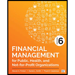 Financial Management for Public, Health, and Not-for-Profit Organizations