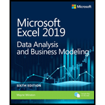 Microsoft Excel 2019 Data Analysis and Business Modeling