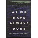As We Have Always Done